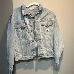 Calvin Klein Light Wash Denim Jacket